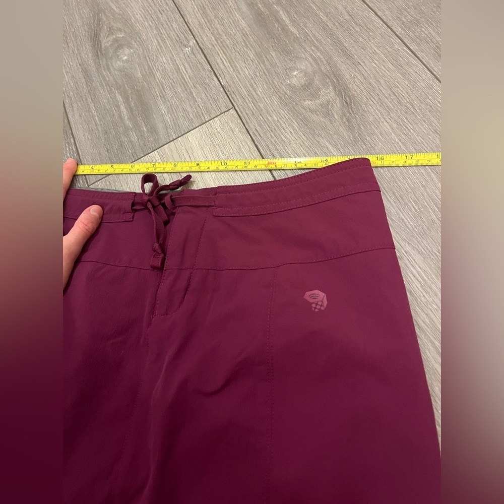 Mountain Hardwear Yuma Trekkin Skirt  Plum Size 8 - Picture 8 of 9